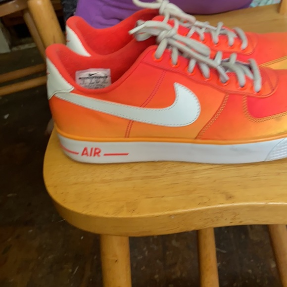 Orange gradient Nikes - Picture 4 of 6